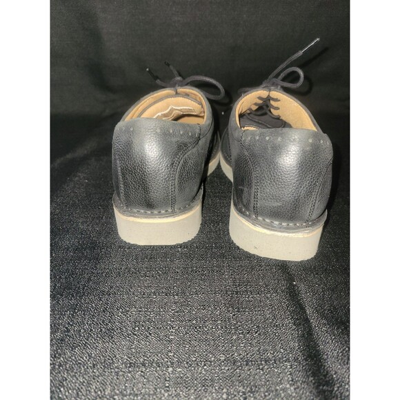 Florsheim Navigator Oxford Black Nubuck Leather 9.5 Wide EUC main image 6